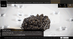 Desktop Screenshot of caviardefrance.com