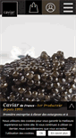 Mobile Screenshot of caviardefrance.com